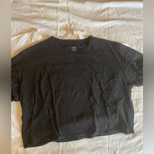 Two pack boxy cropped t shirts from Aerie size XL